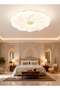 Modern LED Ceiling Light 80W, 3 Color Changing Flush Mount Fixture, 6000LM Super Bright, Round PVC Ceiling Lamp - 8