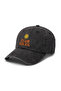 ''Club Soleil'' Embroidered Washed Hat /''Sun Club'' Embroidered Washed Baseball Cap - 2