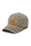 ''Club Soleil'' Embroidered Washed Hat /''Sun Club'' Embroidered Washed Baseball Cap - 2