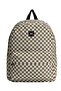 Old Skool Check Backpack Unisex Brown Backpack - Vn000H4X