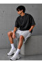 Women's Comfortable Cut Shorts with Striped Details - 2