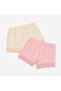 Girl's 100% Cotton Boxer Briefs 2-Pack Flexible Comfortable Fit Daily Use Diamond Model 58-59-60 - 2