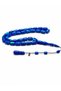 Pearlescent Opal Prayer Beads Capsule Cut Blue Shiny Premium Collectible Prayer Beads - 4