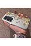 Tecno Camon 40 Pro 5g Cm7 Compatible Silicone Edge Hard Back Case Couple Phone Case with Floral Pattern - 2
