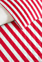 Pink Striped Modern Youth Room Single Pique Set - Geometric 160X220 cm Quilted Bedspread - 3