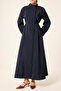 Wide Collar Detail Maxi Dress - 4