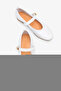 Meise Women's Genuine Leather Ballerinas - White - 3