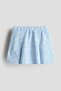 Pleated textured skirt