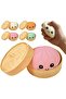Mystery Squishy Dumpling Box, Dumpling Squishies Handmade Pressure Relief Balls, Easter Bask