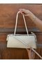 Women's New Season Bow Detailed Large Size Soft Leather Stylish Hand & Shoulder Bag Size: 32 X 14 cm - 8