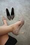 Women's Beige Patterned Stiletto Tr08Ms12B - 3