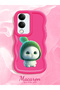 Vivo Y19E Compatible Case Camera Protective Red Silicone Couple Phone Case Cute Pattern - 2