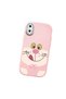 iPhone XS Max Compatible Case Camera Protector Pink Silicone Couple Phone Case Cute Patterned - 3