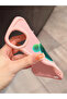 iPhone 17E Compatible Case Camera Protector Pink Silicone Couple Phone Case Cute Pattern - 3