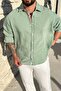 Movi Dik Slim Line Loose Shirt Mint - 2