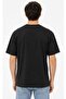 Men's Crew Neck Brand Logo Black T-Shirt -A9440-0023 - 4