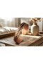 100% Handmade Copper |   Copper Baklava Patterned Adjustable Clamp Bracelet - 3