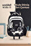 Imported Luxury Quality Accessories 26908 Primary School Middle School Bag Imported Bag with Panda Wallet Detailed Accessories