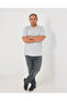 Men's Large Size V-Neck Short Sleeve T-Shirt / 100% Cotton Kagi Fabric - 4