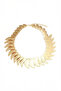Metal Drop Plate Necklace - 2