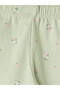 Flower Patterned Baby Girl Set - 6