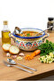 16 cm 1.7L 2 Piece Enamel Pot with Lid, for Serving, Food Camping, Picnic, Dowry