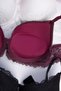 Women's Underwire Padded Lace 4-Piece Bra Set - 5