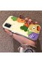 Samsung Galaxy A51 Compatible Silicone Edge Hard Back Case Couple Phone Case with Cartoon Pattern - 2