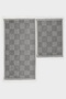 Cotton Water Absorbent Soft 2-Piece Bathroom Mat Set Washable Modern Sink Front Foot Mat - 4