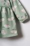 Embroidered Baby Girl Green Dress Usb3258-C-V1 - 3