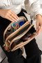 As 724 Women's Baguette Bag Handbag Shoulder Bag Mink Taba - 6