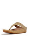 Lulu Lux Graphic Weave Suede Toe Post Sandals For Womens - 2