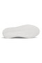 White Lace-Up 100% Genuine Leather Casual Shoes - 5