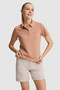 Women's Powder Polo Neck T-Shirt 50322026-Vr042