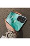 Samsung Galaxy S23 Fe Compatible Silicone Edge Hard Back Case Couple Phone Case with Floral Pattern - 4
