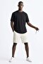 Men's Oval Cut T-Shirt - Black - 2