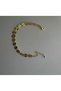 Ezme Plate Round Gold Bracelet - 3