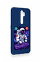 Oppo A9 2020 Compatible Astronaut Dj Patterned Silicone Case - 3