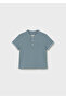 Baby Boy Mao Collar T-Shirt Ocean Green 1106