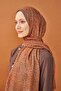 Riva Shawl Tencel Secret Garden Dark Mink - 4