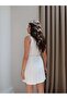Rope Detailed Front Zipper Dress - 5