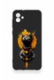 Samsung A04 Compatible Egyptian Cat God Patterned Silicone Case - 2