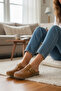 Orthopedic Buckle Leather Sabo Slippers Are Suitable for Heel Spurs and Bone Protrusions - 5