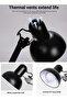 Creative Modern Flexible LED Atmosphere Standing Floor Lamp Multi-Angle Adjustable With Rotatable Black - 5