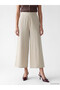 Vizyon New Season Women's Capri with Elastic Waist and Textured Fabric - 2