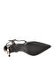 Black Patent Leather Women's Heeled Shoes - 5