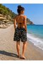 Sort Skirt Black with Beige and Green 1 Piece Quality Practical Elastic Waist Beautiful Stylish - 4