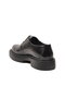 Black Patent Leather Genuine Leather Men's Casual Shoes - 4