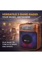 KTF-1421 AM FM SW 3 Band Radio with USB TF Card Music Player - 2