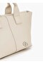 Solid Tote Bag With Detachable Strap - 4